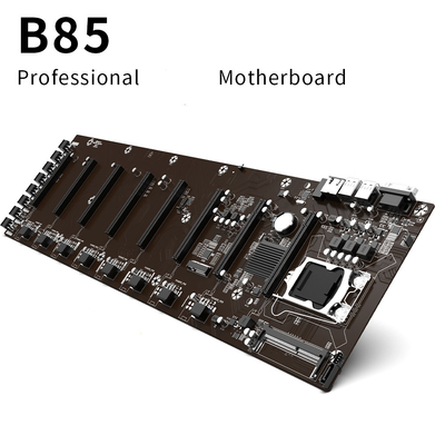 इंटेल B85 एथेरियम माइनिंग मदरबोर्ड 8 GPU B85 रिसरलेस PCIEx16