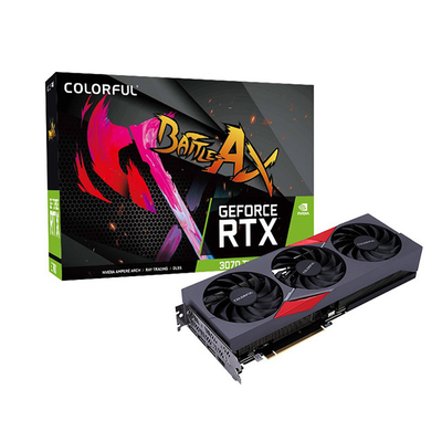 रंगीन बैटल AX Geforce डेस्कटॉप गेमिंग ग्राफिक्स कार्ड RTX 3070 TI 8G